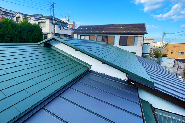 横浜市南区 T様邸～2段の大屋根・下屋根を葺き替え